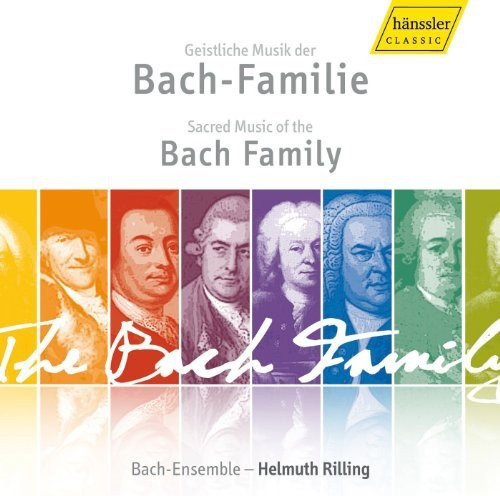 J S Bach / W F Bach / J C Bach - Sacred Music Of The Bach Family