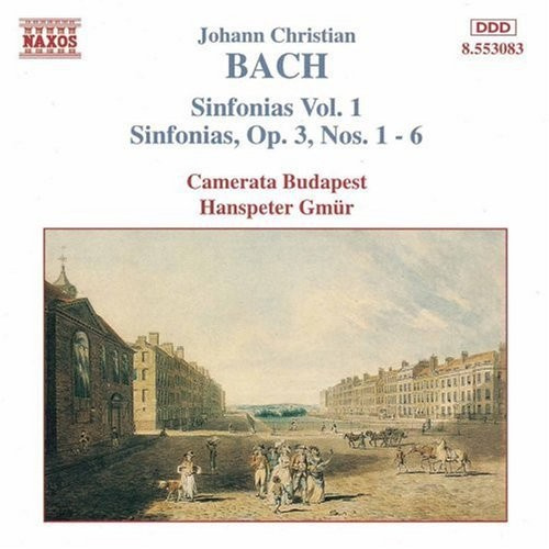 Bach Johann Christian - Sinfonias Vol 1