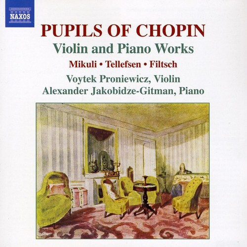 Filtsch / Mikuli / Tellefsen - Works For Violin And Piano