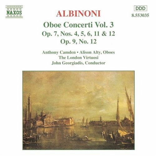 Tomaso Albinoni - Oboe Concerto Vol 3