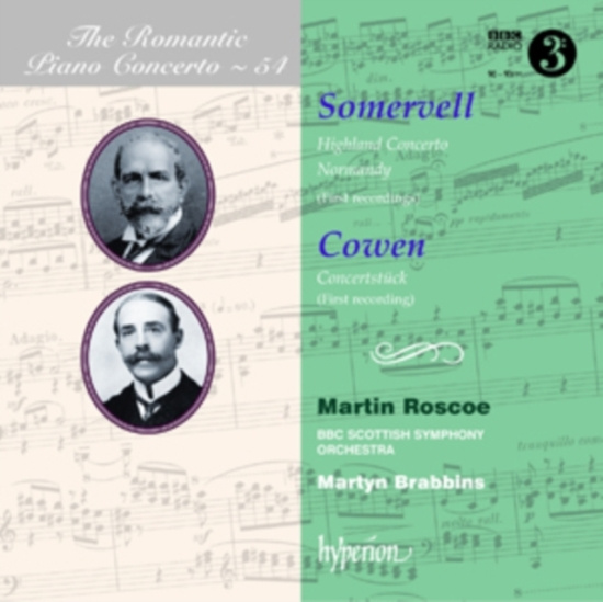 Somervell / Cowen - The Romantic Piano Concerto Vol 54