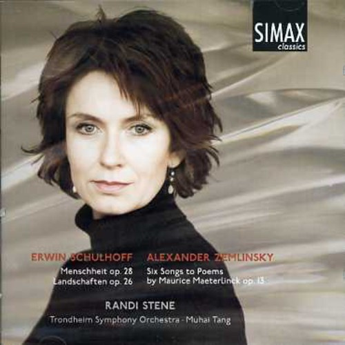 Stenerandi/Trondheim S.O. - Songs By Zemlinsky And Schulhoff