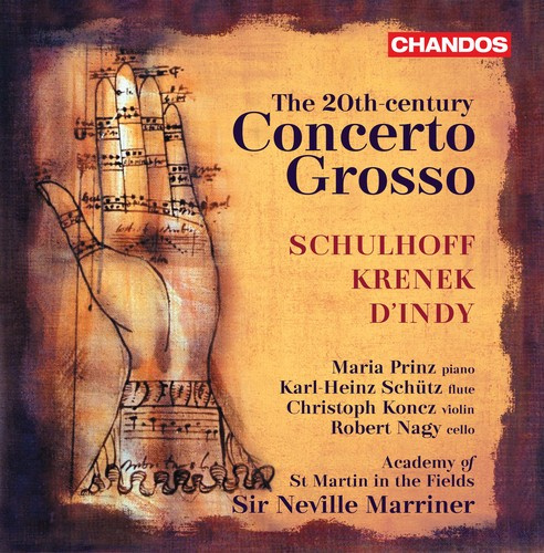 Schulhoff / Krenek / D Indy - Concerto Grosso